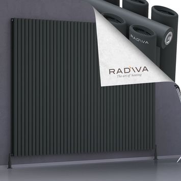 Radiva - Tano Radiateur En Aluminium 1800x2486 Anthracite Foncé