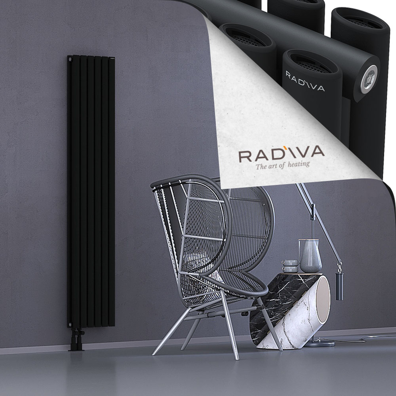 Tano Radiateur En Aluminium 1800x340 Noir