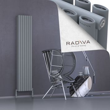 Radiva - Tano Radiateur En Aluminium 1800x398 Gris