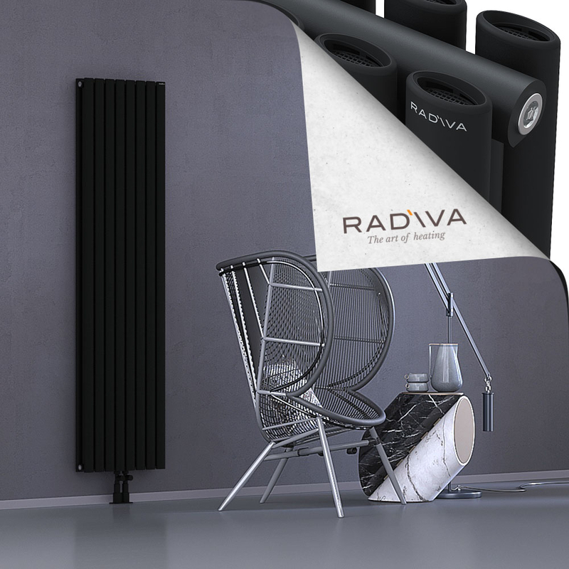 Tano Radiateur En Aluminium 1800x456 Noir