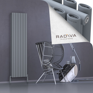 Radiva - Tano Radiateur En Aluminium 1800x514 Gris