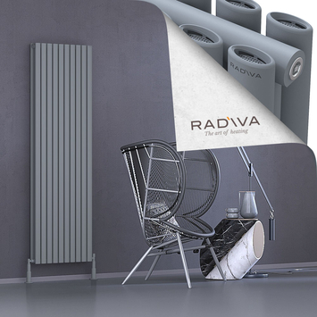 Radiva - Tano Radiateur En Aluminium 1800x572 Gris