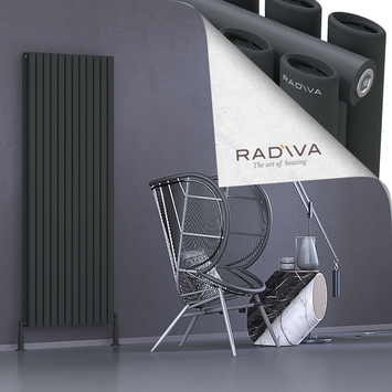 Radiva - Tano Radiateur En Aluminium 1800x688 Anthracite Foncé