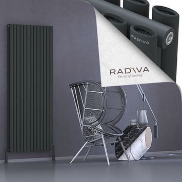 Radiva - Tano Radiateur En Aluminium 1800x746 Anthracite Foncé