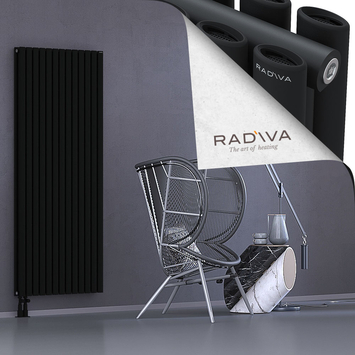 Tano Radiateur En Aluminium 1800x746 Noir - Thumbnail