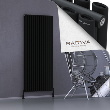 Radiva - Tano Radiateur En Aluminium 1800x804 Noir