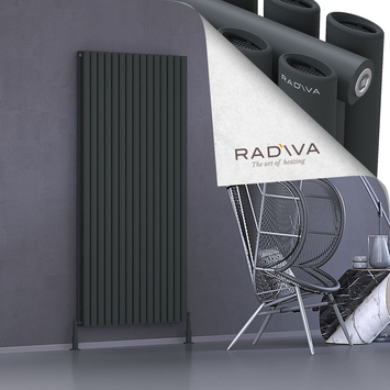 Radiva - Tano Radiateur En Aluminium 1800x862 Anthracite Foncé