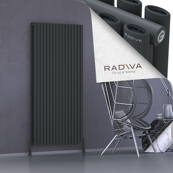 Radiva - Tano Radiateur En Aluminium 1800x920 Anthracite Foncé