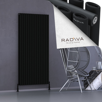 Radiva - Tano Radiateur En Aluminium 1800x920 Noir