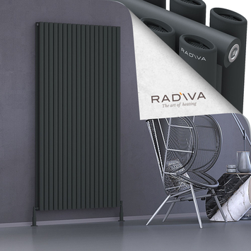 Radiva - Tano Radiateur En Aluminium 1900x1036 Anthracite Foncé