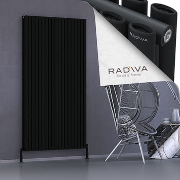 Radiva - Tano Radiateur En Aluminium 1900x1094 Noir