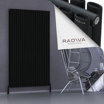 Radiva - Tano Radiateur En Aluminium 1900x1210 Noir