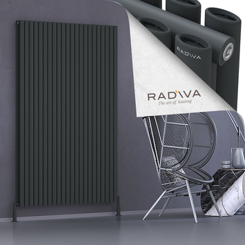 Radiva - Tano Radiateur En Aluminium 1900x1268 Anthracite Foncé