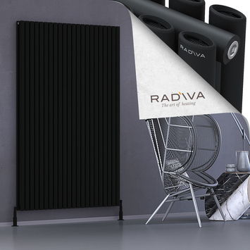 Radiva - Tano Radiateur En Aluminium 1900x1268 Noir