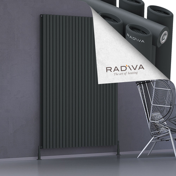 Radiva - Tano Radiateur En Aluminium 1900x1384 Anthracite Foncé