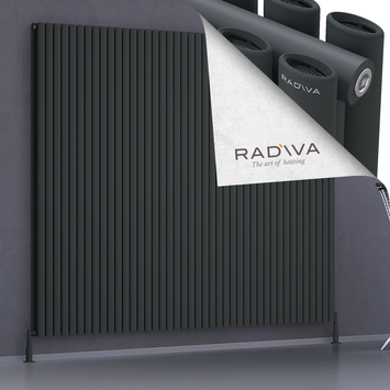 Radiva - Tano Radiateur En Aluminium 1900x2428 Anthracite Foncé