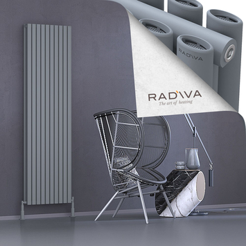 Radiva - Tano Radiateur En Aluminium 1900x572 Gris