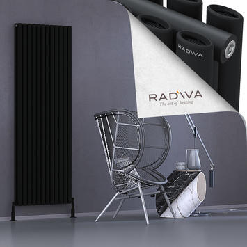 Radiva - Tano Radiateur En Aluminium 1900x688 Noir