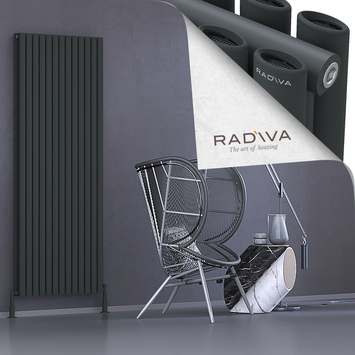 Radiva - Tano Radiateur En Aluminium 1900x746 Anthracite Foncé