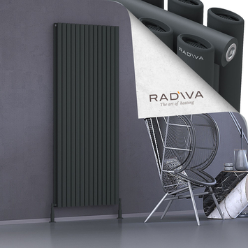 Radiva - Tano Radiateur En Aluminium 1900x804 Anthracite Foncé