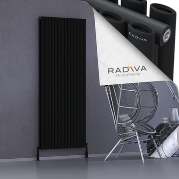 Radiva - Tano Radiateur En Aluminium 1900x804 Noir