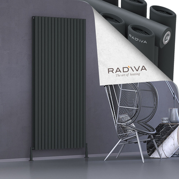 Radiva - Tano Radiateur En Aluminium 1900x920 Anthracite Foncé