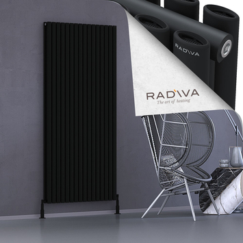 Radiva - Tano Radiateur En Aluminium 1900x920 Noir