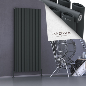 Radiva - Tano Radiateur En Aluminium 1900x978 Anthracite Foncé