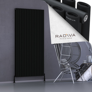 Radiva - Tano Radiateur En Aluminium 1900x978 Noir