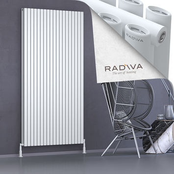 Radiva - Tano Radiateur En Aluminium 2000x1094 Blanc
