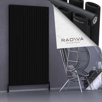 Radiva - Tano Radiateur En Aluminium 2000x1210 Noir