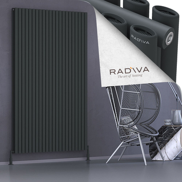 Radiva - Tano Radiateur En Aluminium 2000x1268 Anthracite Foncé