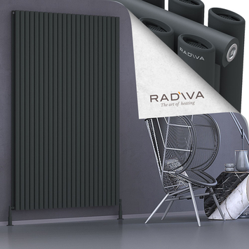 Radiva - Tano Radiateur En Aluminium 2000x1326 Anthracite Foncé