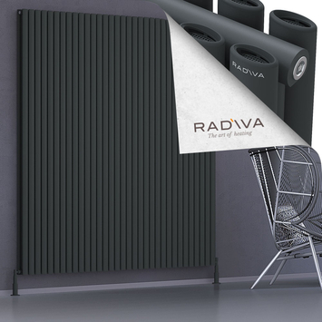 Radiva - Tano Radiateur En Aluminium 2000x1906 Anthracite Foncé