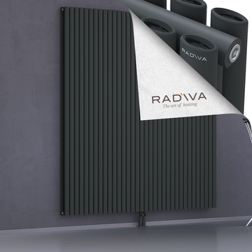Tano Radiateur En Aluminium 2000x1964 Anthracite Foncé - Thumbnail