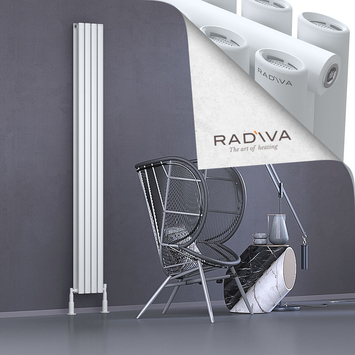 Radiva - Tano Radiateur En Aluminium 2000x224 Blanc