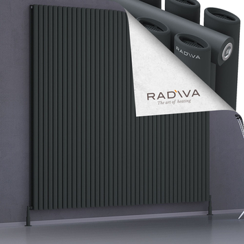Radiva - Tano Radiateur En Aluminium 2000x2312 Anthracite Foncé
