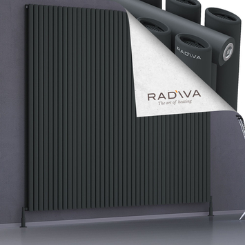 Radiva - Tano Radiateur En Aluminium 2000x2370 Anthracite Foncé