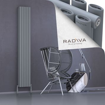 Radiva - Tano Radiateur En Aluminium 2000x340 Gris
