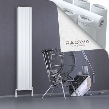 Radiva - Tano Radiateur En Aluminium 2000x398 Blanc
