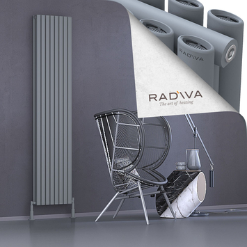 Radiva - Tano Radiateur En Aluminium 2000x456 Gris