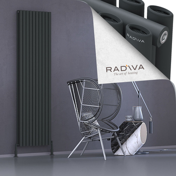 Radiva - Tano Radiateur En Aluminium 2000x572 Anthracite Foncé