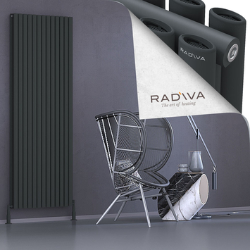 Radiva - Tano Radiateur En Aluminium 2000x746 Anthracite Foncé