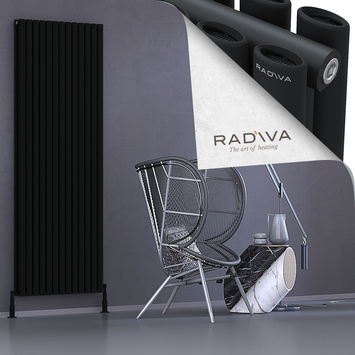 Radiva - Tano Radiateur En Aluminium 2000x746 Noir