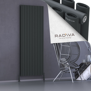 Radiva - Tano Radiateur En Aluminium 2000x804 Anthracite Foncé