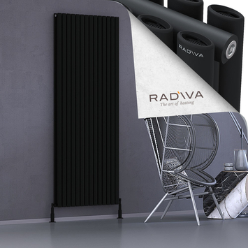 Radiva - Tano Radiateur En Aluminium 2000x804 Noir