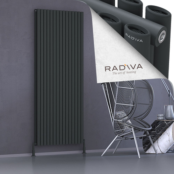 Radiva - Tano Radiateur En Aluminium 2000x862 Anthracite Foncé