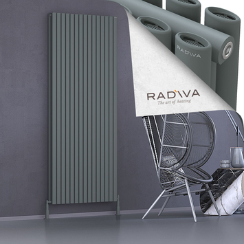 Radiva - Tano Radiateur En Aluminium 2000x862 Anthracite