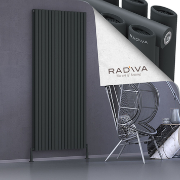Radiva - Tano Radiateur En Aluminium 2000x920 Anthracite Foncé