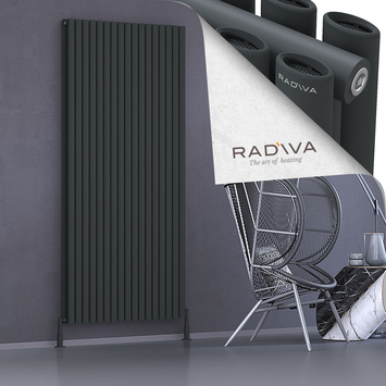 Radiva - Tano Radiateur En Aluminium 2000x978 Anthracite Foncé